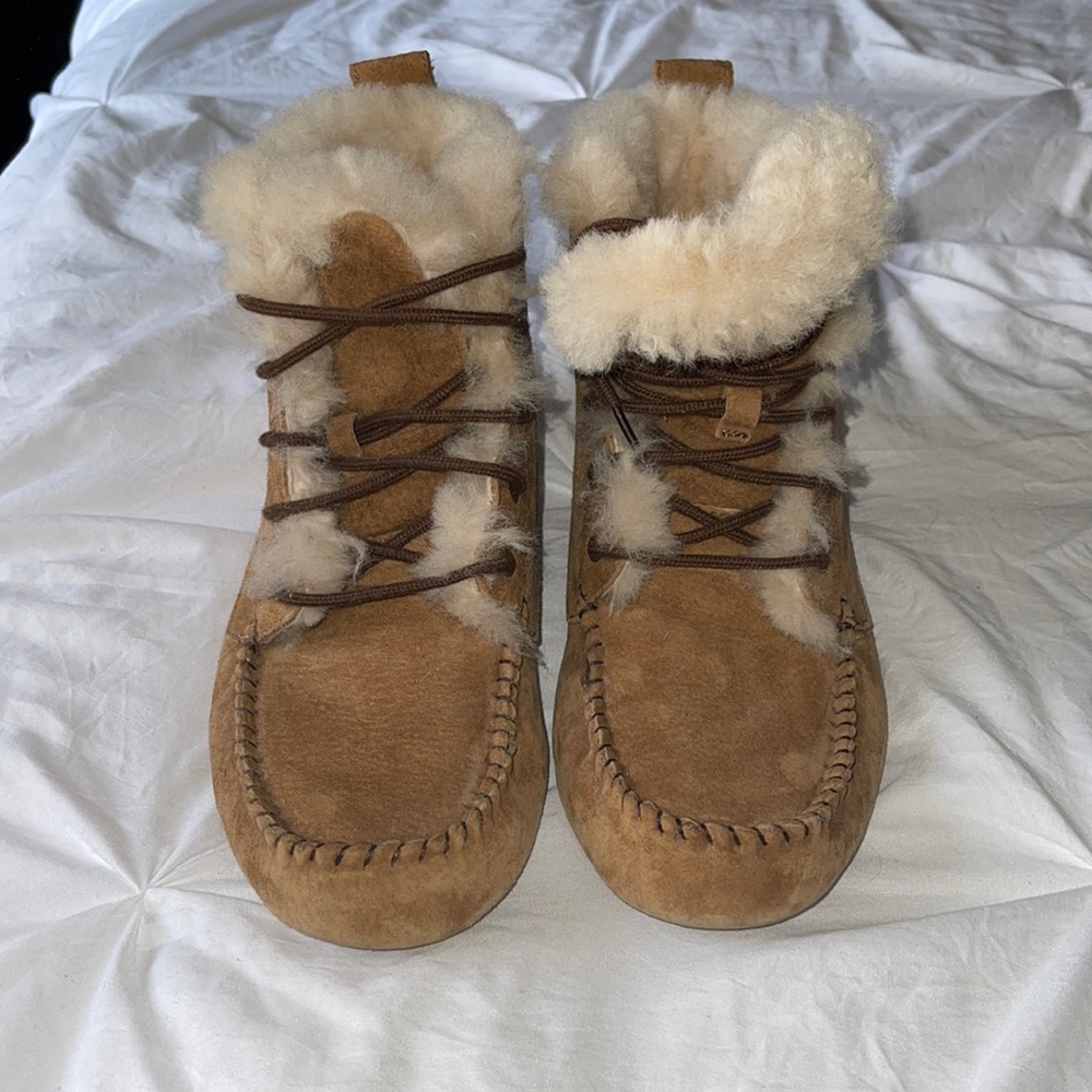 UGG moccasin booties